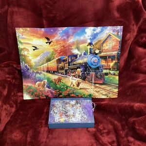 Train 500 Piece Puzzle